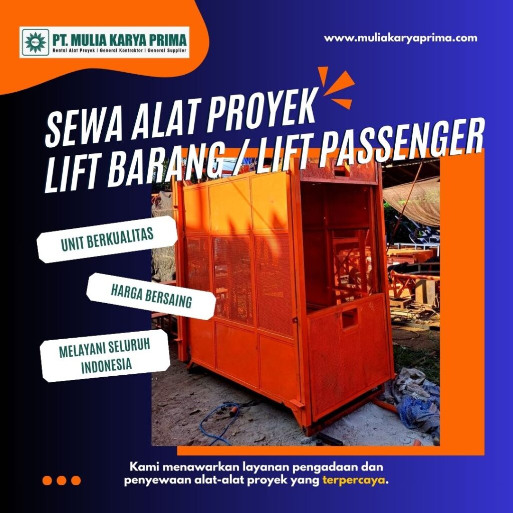 Lift Passenger & Barang