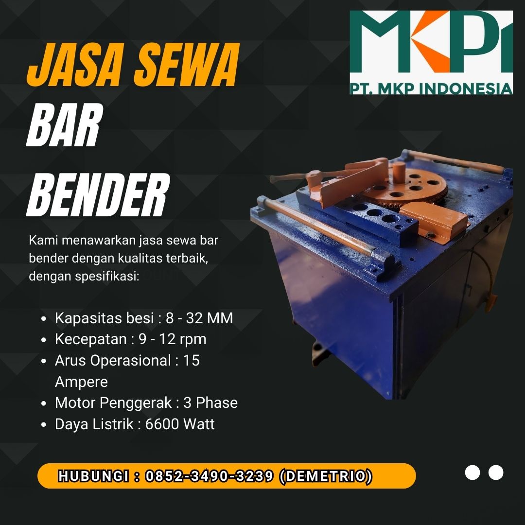 Sewa Bar Bender PALING MURAH Aceh Barat Terpercaya dan Terbaik